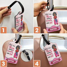 Load image into Gallery viewer, Just A Girl Boy Who Loves Traveling - Birthday Gift For Him, Her, Vacation Lovers - Personalized Luggage Tag Luggage Tag HeartfulPaws