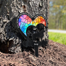 Load image into Gallery viewer, You Were My Favorite Hello & My Hardest Goodbye Dog Loss - Personalized Metal Garden Stake Printed Metal Garden Stake HeartfulPaws