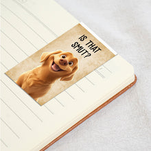 Load image into Gallery viewer, Funny Pet For Book Lovers - Personalized Magnetic Bookmark Magnetic Bookmark HeartfulPaws