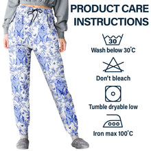Load image into Gallery viewer, Chinoiserie Toile Dog - Personalized Pajama Pants Pajama Pants HeartfulPaws