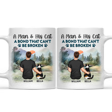 Load image into Gallery viewer, A Bond That Can't Be Broken - Gift For Cat Lovers, Cat Mom, Cat Dad - Personalized Mug Mug HeartfulPaws