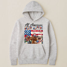 Load image into Gallery viewer, All American Dog Mom- Personalized Shirt Shirt HeartfulPaws