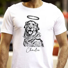 Load image into Gallery viewer, Dog Photo & Name Loss Of Dog - Personalized Photo Shirt Shirt HeartfulPaws