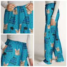 Load image into Gallery viewer, Custom Photo Best Dog Cat Dad Mom Ever - Personalized Pajama Pants Pajama Pants HeartfulPaws