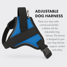 Load image into Gallery viewer, Personalized Reflective Dog Harness, Custom Name And Phone Number, For Your Dogs, For Your Cats, For Pet HeartfulPaws