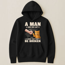 Load image into Gallery viewer, A Man And His Cat - Personalized Shirt Shirt HeartfulPaws