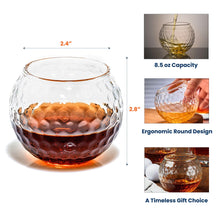 Load image into Gallery viewer, Favorite Caddy For Golfers - Custom Pet Photo, Dog Lovers - Personalized Photo Golf Whiskey Glass Golf Whiskey Glass HeartfulPaws