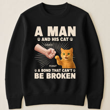 Load image into Gallery viewer, A Man And His Cat - Personalized Shirt Shirt HeartfulPaws
