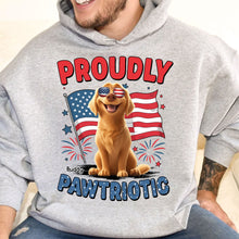 Load image into Gallery viewer, Proudly Pawtriotic - Personalized Shirt Shirt HeartfulPaws
