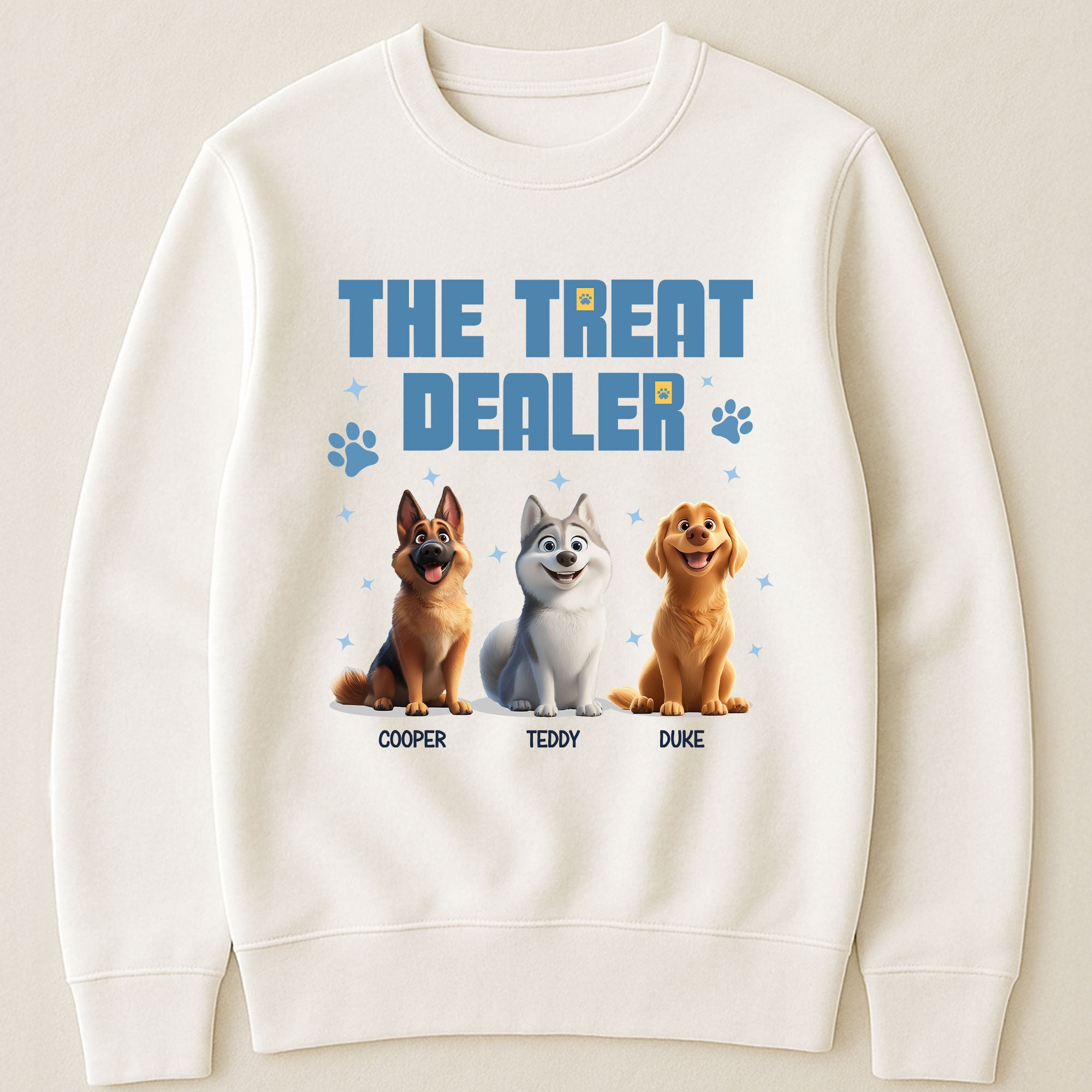 The Treat Dealer - Personalized Shirt Shirt HeartfulPaws