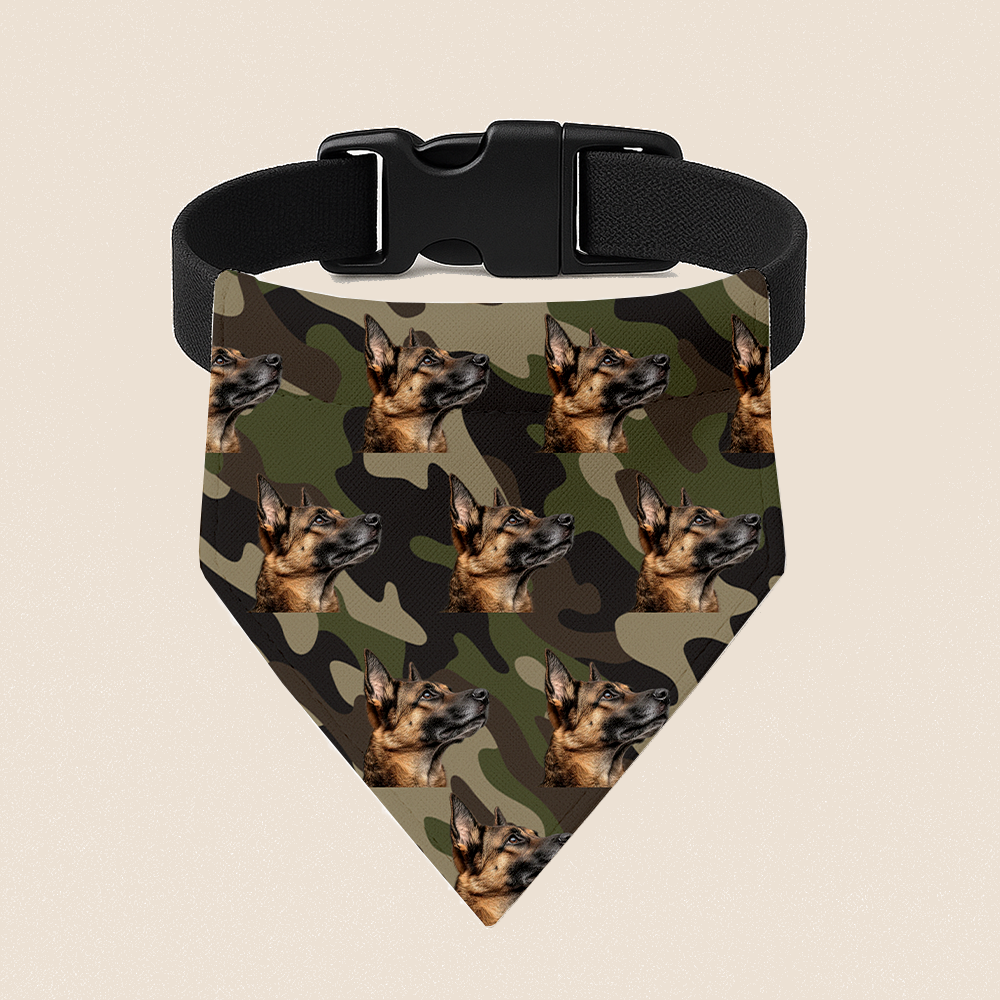 Multi Pattern Bandana Collar, Personalized Bandana Collar, Custom Gifts For Dog Bandana HeartfulPaws