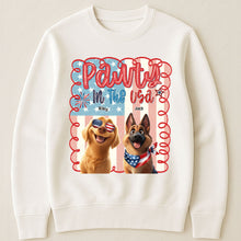 Load image into Gallery viewer, Pawty In The Usa - Personalized Shirt Shirt HeartfulPaws
