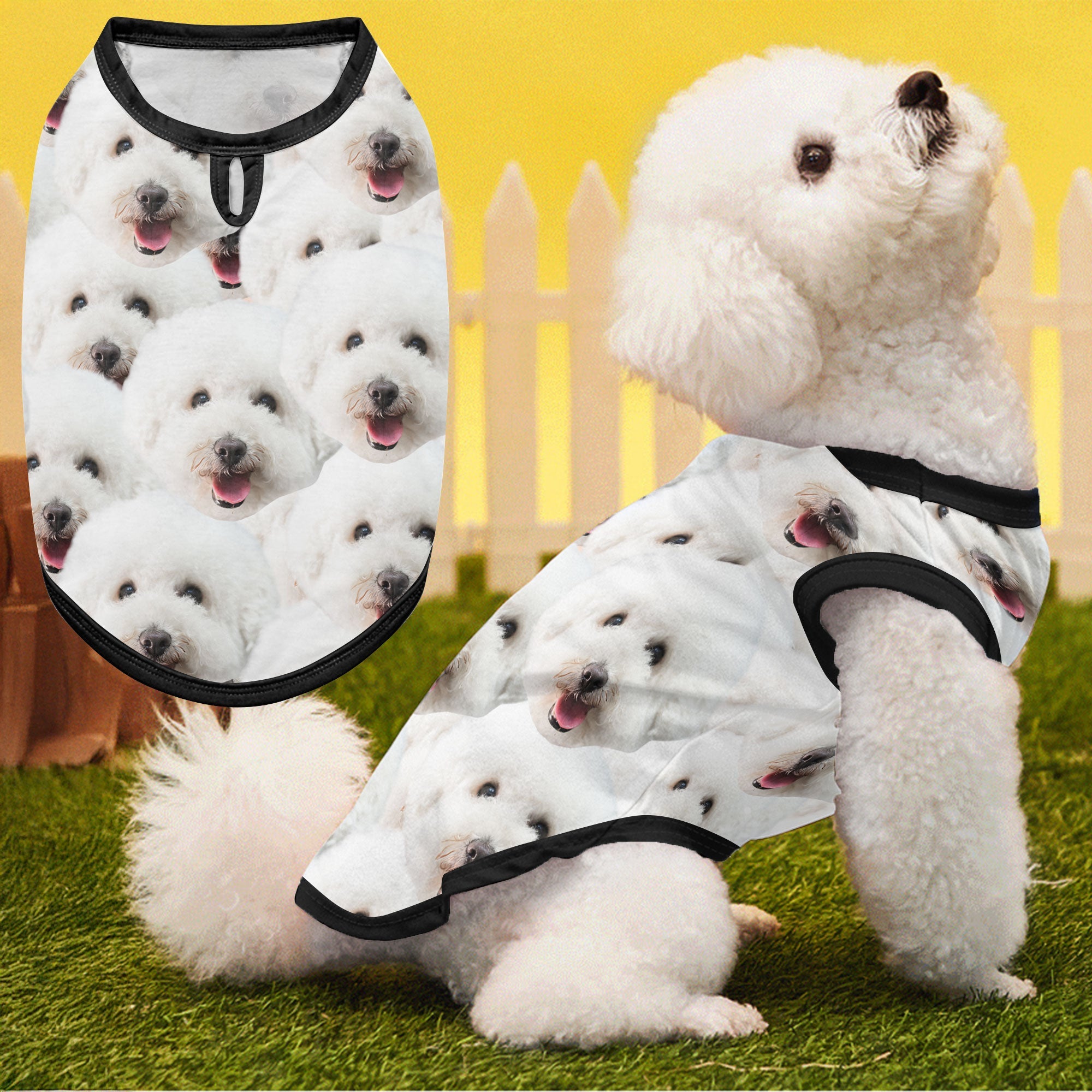 Funny Dog Face - Personalized Photo Dog Shirt Pet Shirt_2025 HeartfulPaws