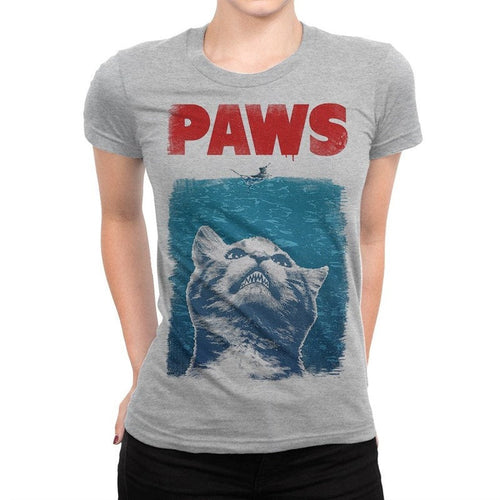 Cat Paws Jaws Funny Unisex T-Shirt, Tank Top Apparel HeartfulPaws