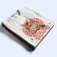 Load image into Gallery viewer, Custom Photo Vintage Dog Cat Pet - Personalized T Shirt T-shirt HeartfulPaws
