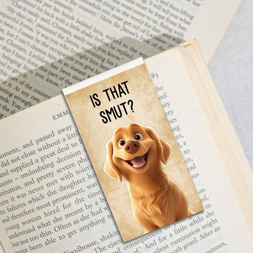 Funny Pet For Book Lovers - Personalized Magnetic Bookmark Magnetic Bookmark HeartfulPaws