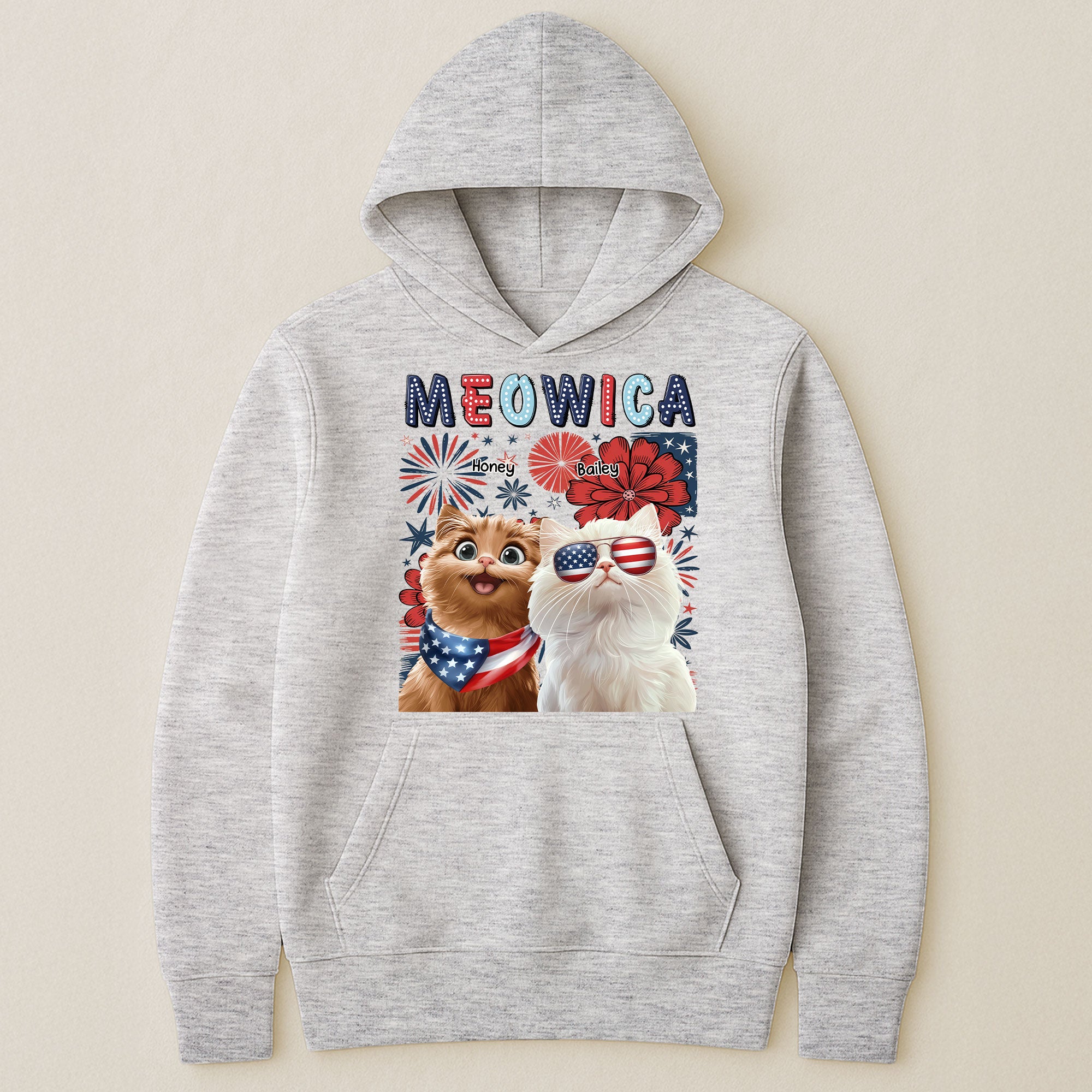 Meowica - Personalized Shirt Shirt HeartfulPaws