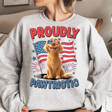 Load image into Gallery viewer, Proudly Pawtriotic - Personalized Shirt Shirt HeartfulPaws
