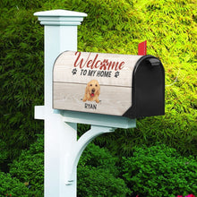 Load image into Gallery viewer, Welcome To My Home, Welcome To Our Home Mailbox Cover, Decoration For Dog Lovers HeartfulPaws
