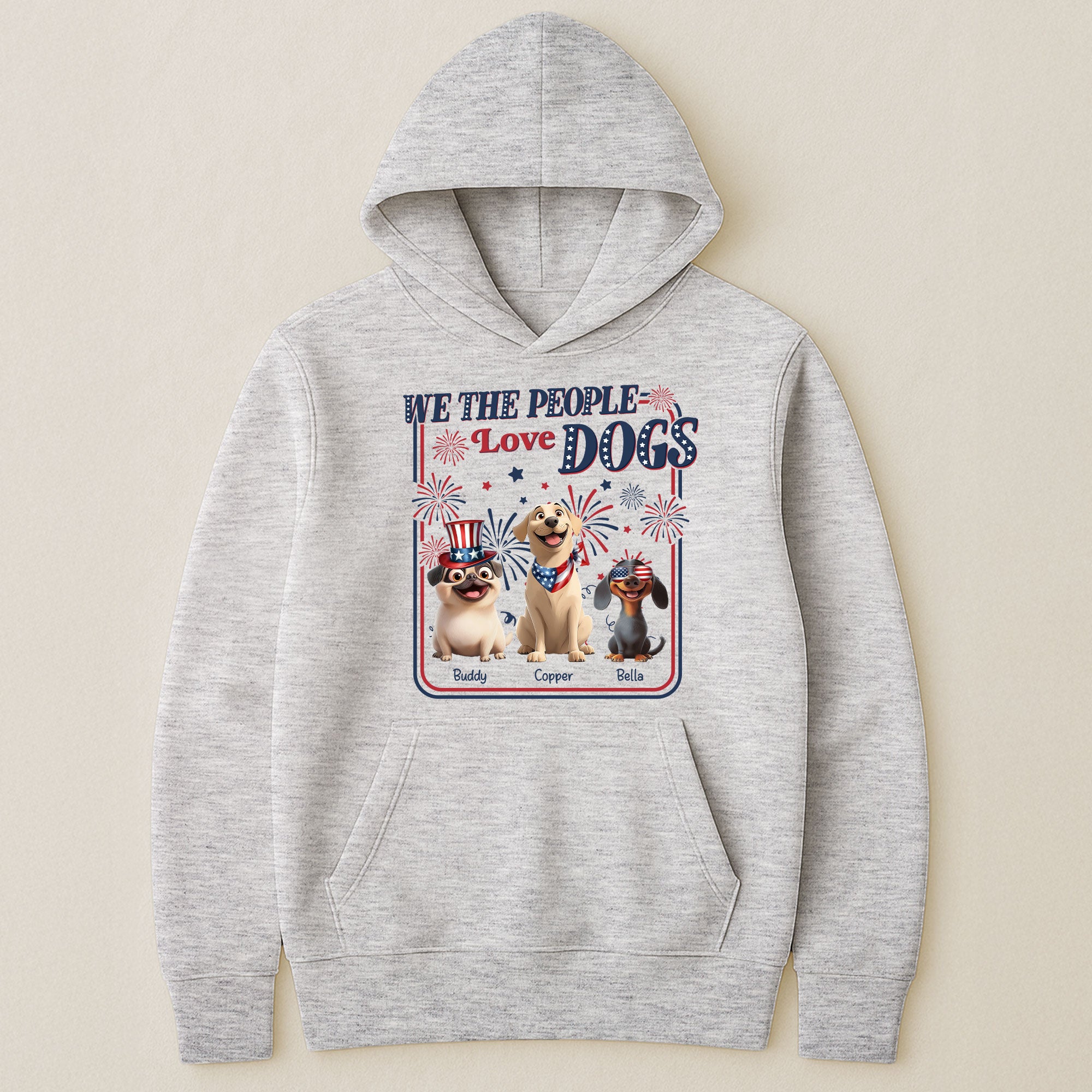 We The People Love Dogs - Personalized Shirt Shirt HeartfulPaws