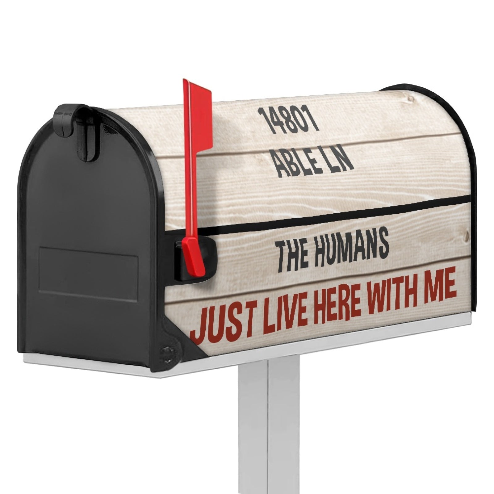 Welcome To My Home, Welcome To Our Home Mailbox Cover, Decoration For Dog Lovers HeartfulPaws