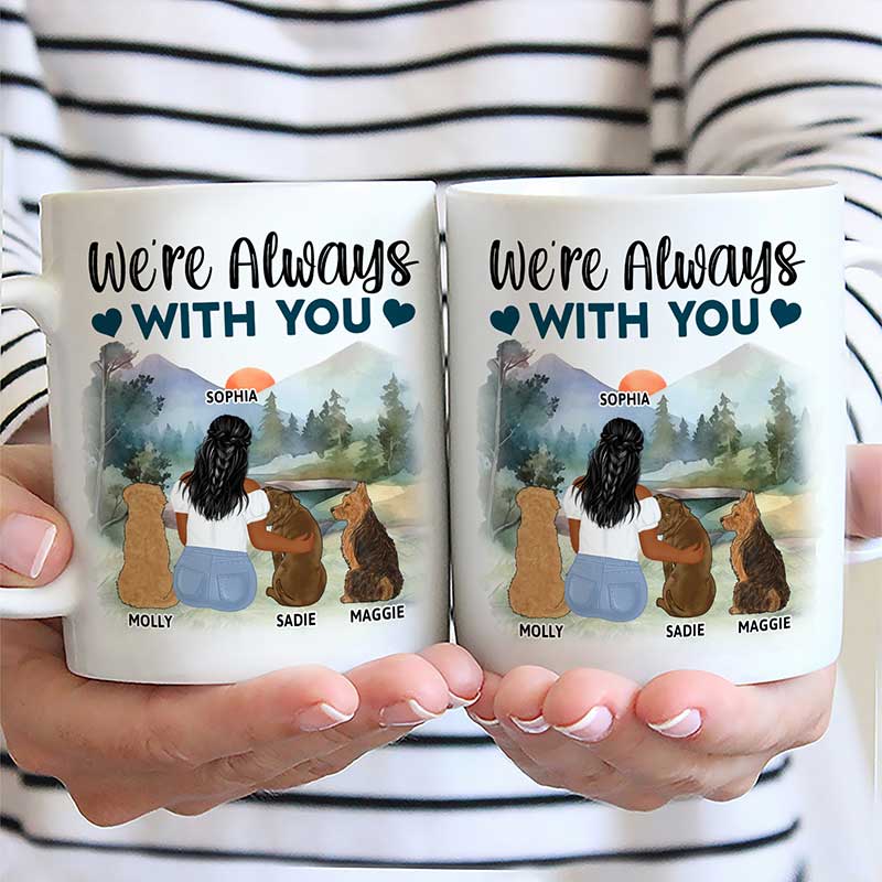 A Bond That Can't Be Broken - Gift For Dog Lovers, Dog Mom - Personalized Mug Mug HeartfulPaws