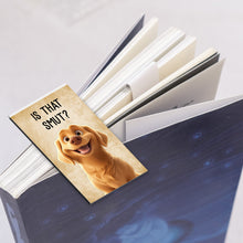Load image into Gallery viewer, Funny Pet For Book Lovers - Personalized Magnetic Bookmark Magnetic Bookmark HeartfulPaws
