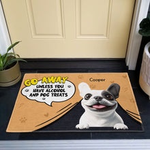 Load image into Gallery viewer, Alcohol And Dog Treats - Personalized Doormat Doormat HeartfulPaws
