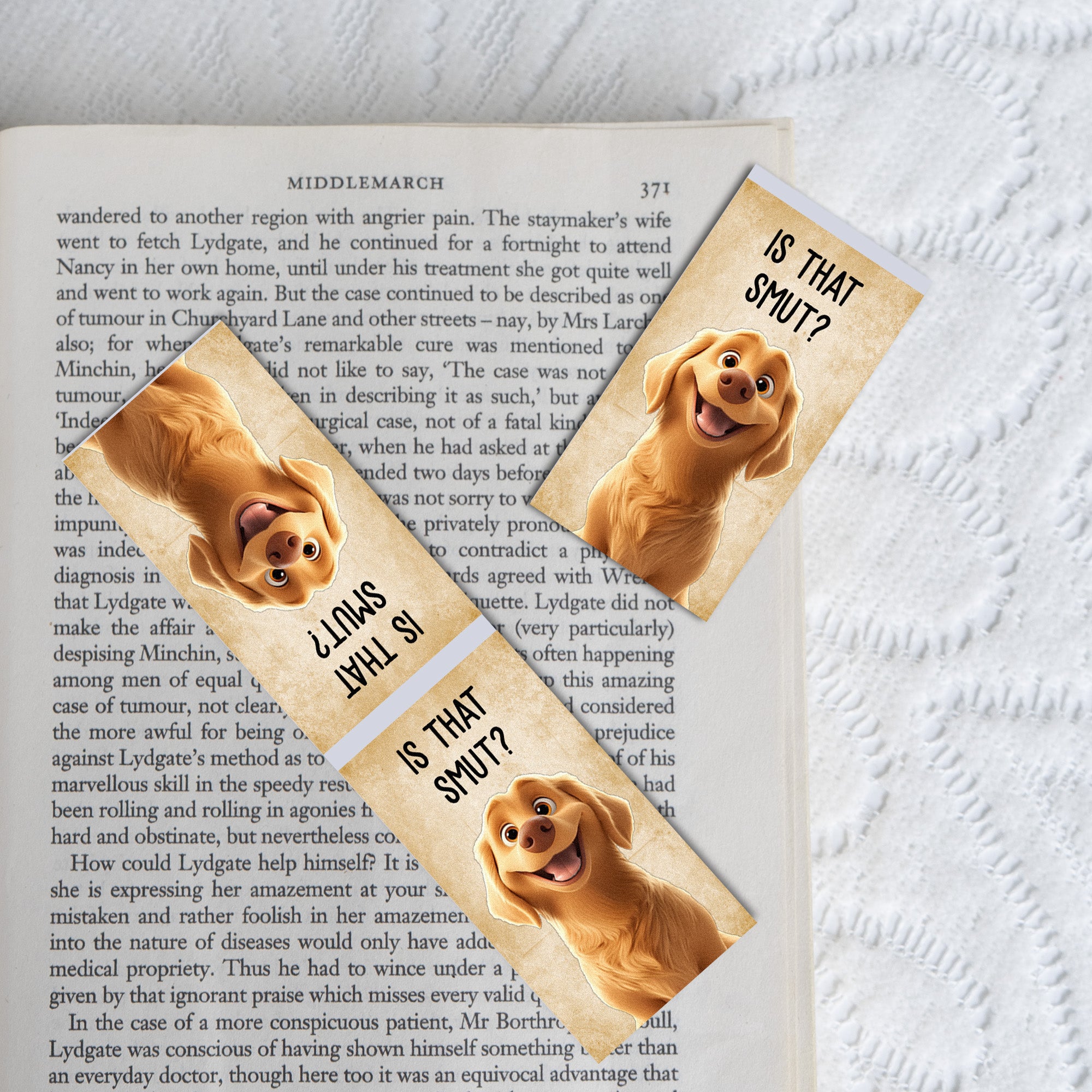 Funny Pet For Book Lovers - Personalized Magnetic Bookmark Magnetic Bookmark HeartfulPaws