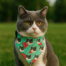 Load image into Gallery viewer, Multi Pattern Bandana Collar, Personalized Bandana Collar, Custom Gifts For Dog Bandana HeartfulPaws

