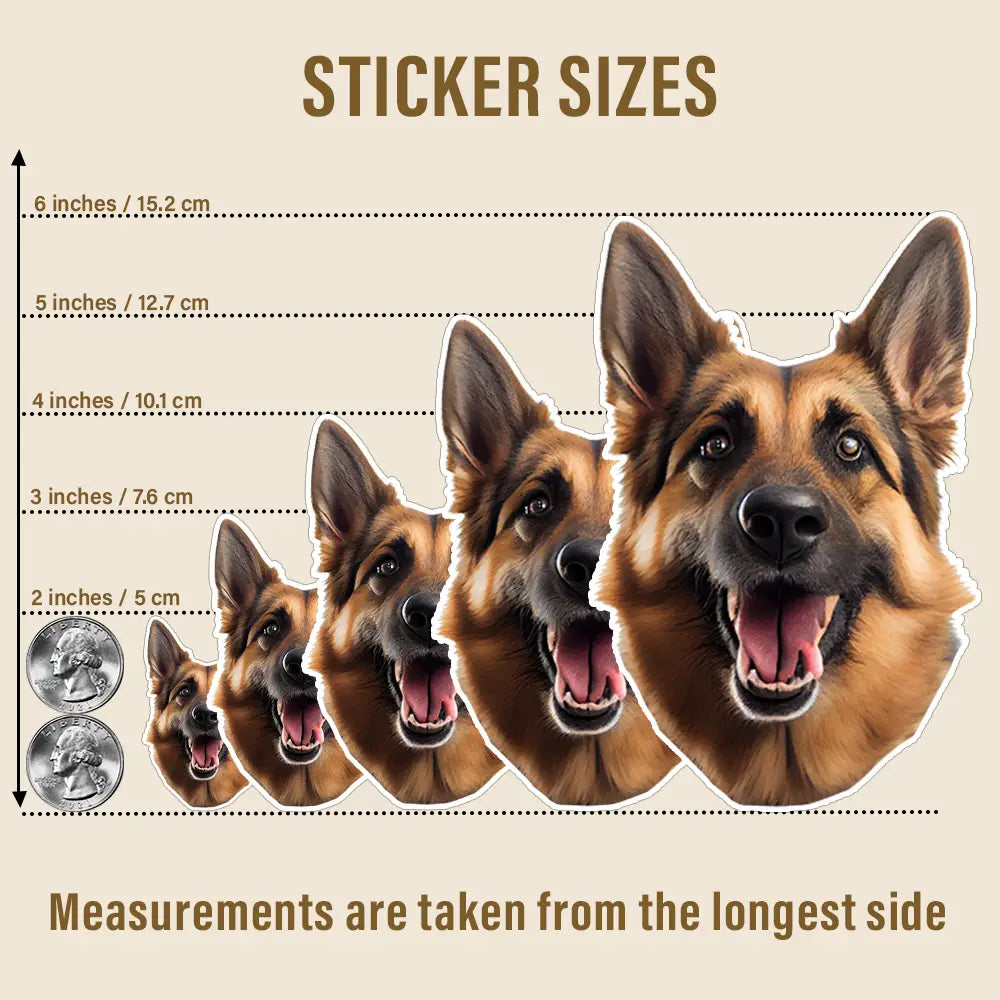 Custom Photo Dog Cat Pet Portrait - Personalized Custom Cutout Vinyl Sticker Custom Cutout Vinyl Sticker HeartfulPaws