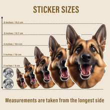 Load image into Gallery viewer, Custom Photo Dog Cat Pet Portrait - Personalized Custom Cutout Vinyl Sticker Custom Cutout Vinyl Sticker HeartfulPaws
