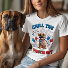 Load image into Gallery viewer, Chill The Fourth Out - Independence Day - Personalized Shirt Shirt HeartfulPaws
