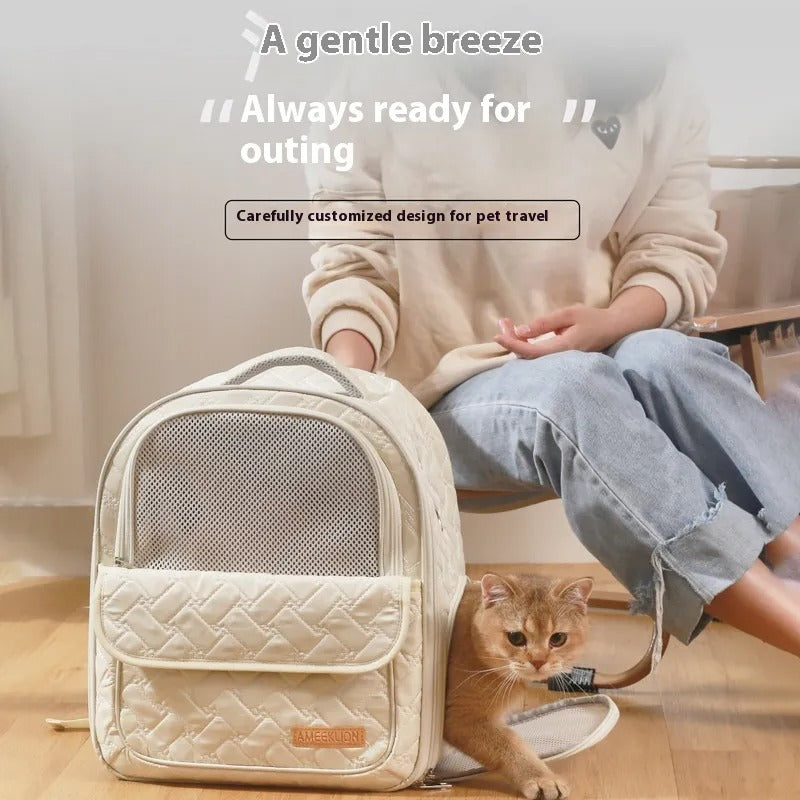 Cat Dog Backpack Portable Pet Carrying Case, Pet Accessories, Products For Your Pet HeartfulPaws