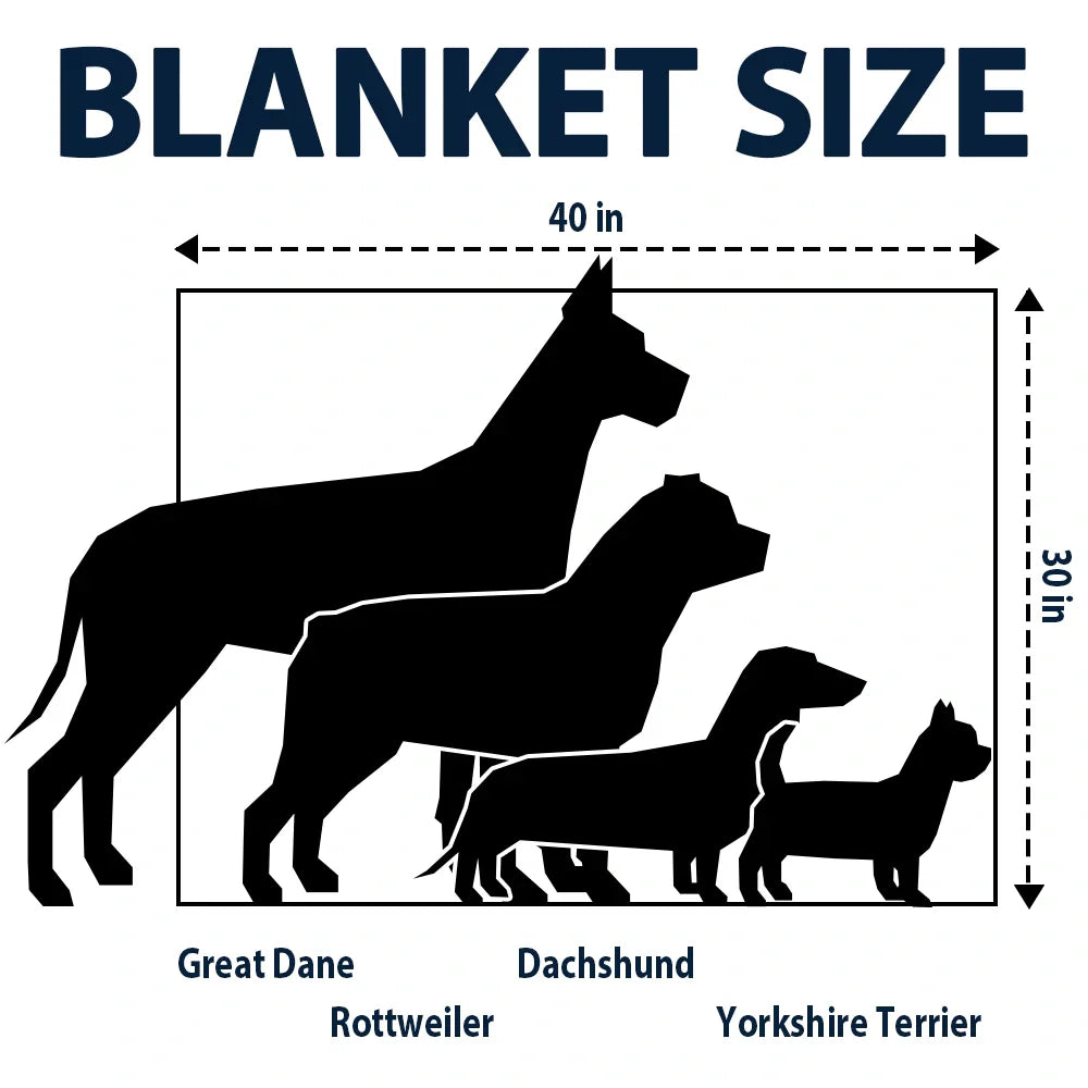 Custom Photo Pet Dog Cat Face Sidelong - Personalized Pet Blanket Pet Blanket HeartfulPaws
