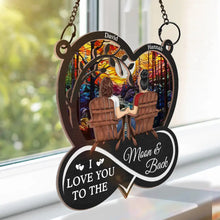 Load image into Gallery viewer, You &amp; Me We Got This Till Our Last Breath - Personalized Window Hanging Suncatcher Ornament Window Hanging Suncatcher HeartfulPaws
