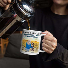 Load image into Gallery viewer, A Bond That Can't Be Broken - Gift For Dog Lovers, Dog Mom - Personalized Mug Mug HeartfulPaws
