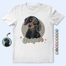 Load image into Gallery viewer, Custom Photo Vintage Dog Cat Pet - Personalized T Shirt T-shirt HeartfulPaws
