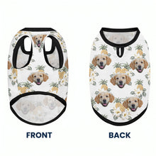 Load image into Gallery viewer, Summer Floral - Personalized Photo Dog Shirt Pet Shirt_2025 HeartfulPaws
