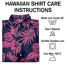 Load image into Gallery viewer, Custom Photo Pencil Drawing Palm Leaf Vacation Vibe - Personalized Hawaiian Shirt Hawaiian Shirt HeartfulPaws
